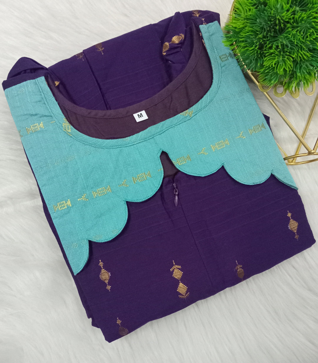 Purple Dress With Lining