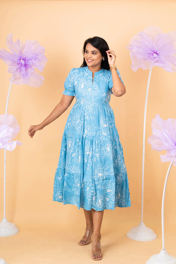 Vaanam casual  Dress With Lining