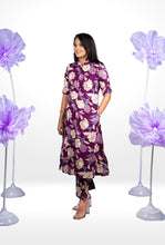 Load image into Gallery viewer, Nila cotton kurta  set (button opening)
