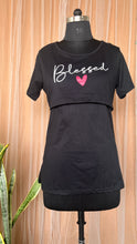 Load image into Gallery viewer, Maternity blessed T-shirt winter
