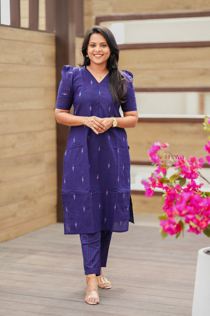 Navya handloom  Kurta Set with full lining