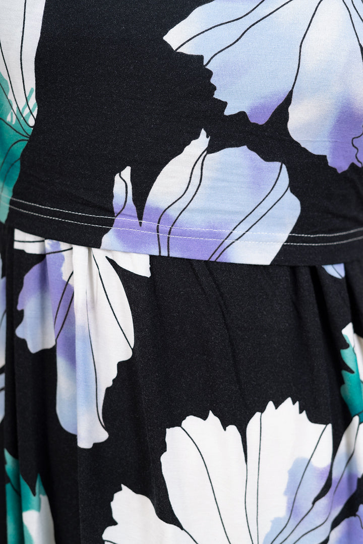 Maxi Shan Flower Ultra Light Weight( pic is for fabric reference only )