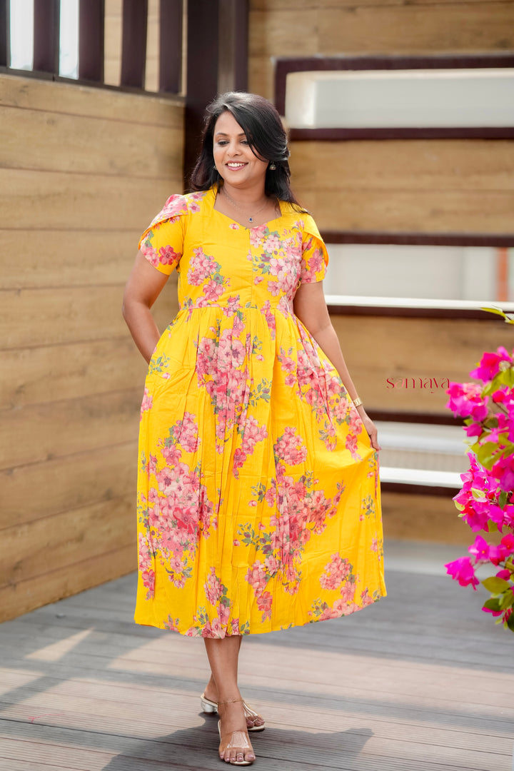 Iniya Casual Dress With Lining