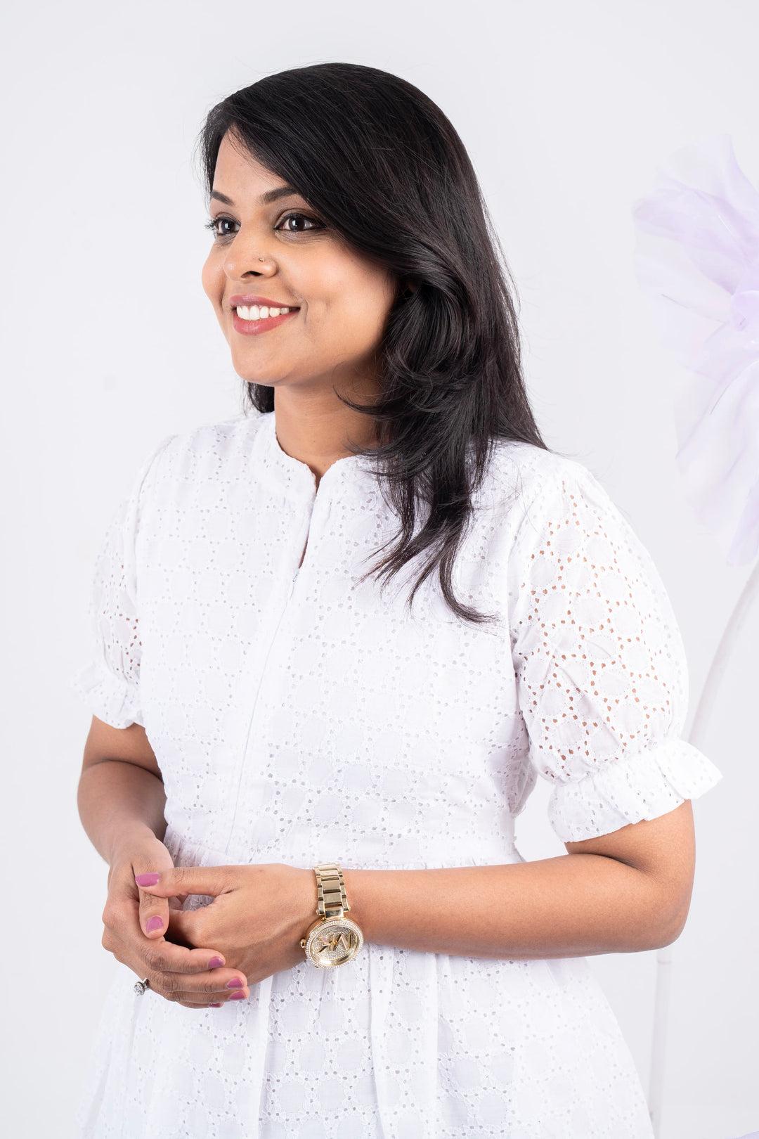 Jasmine Hakoba Dress With Lining