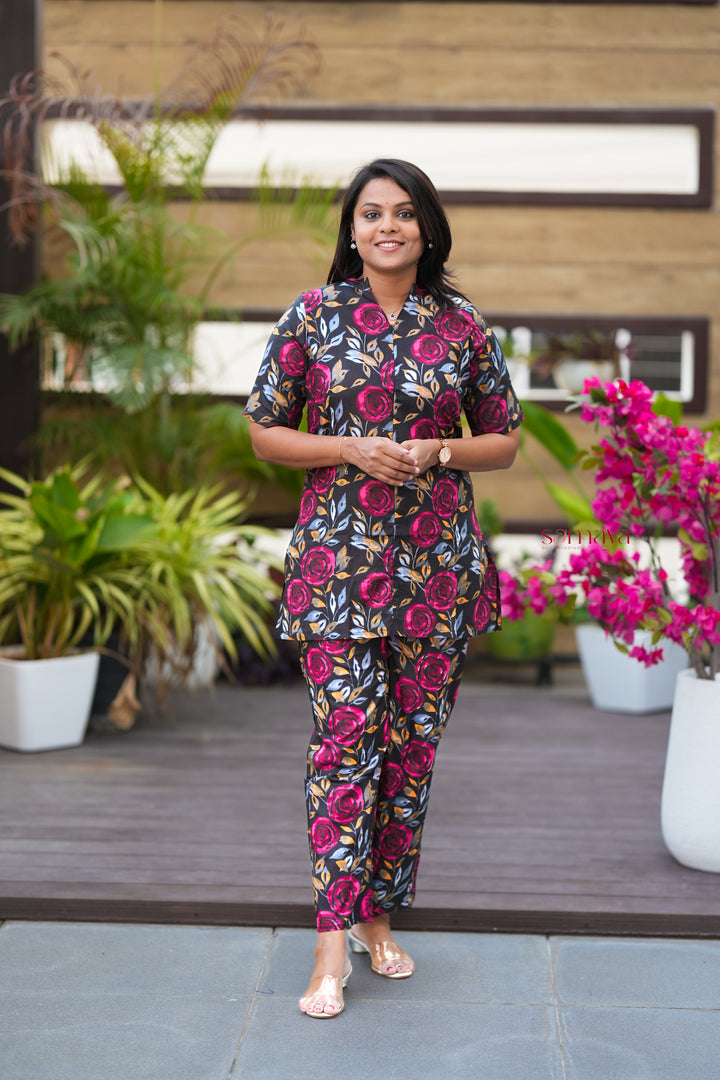 Theera- Roja day to night  Co-ord Set