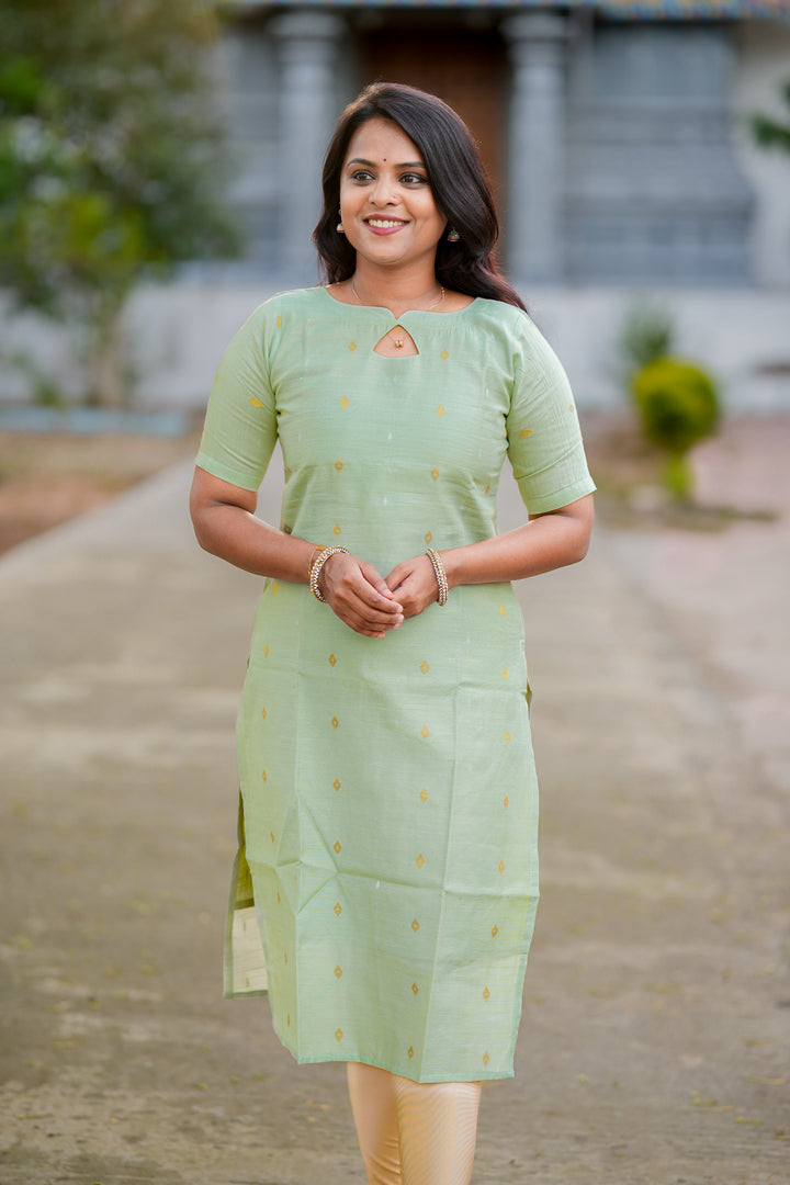 Raw Silk kurta with full lining 44” inch
