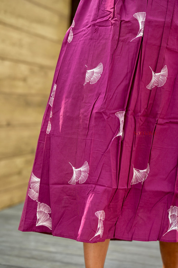 Kiara feather casual Dress With Lining( SPECIAL EDITION LIMITED STOCK )