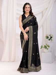 Party wear chinon saree