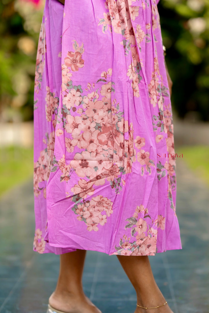 Sahana casual Dress With Lining