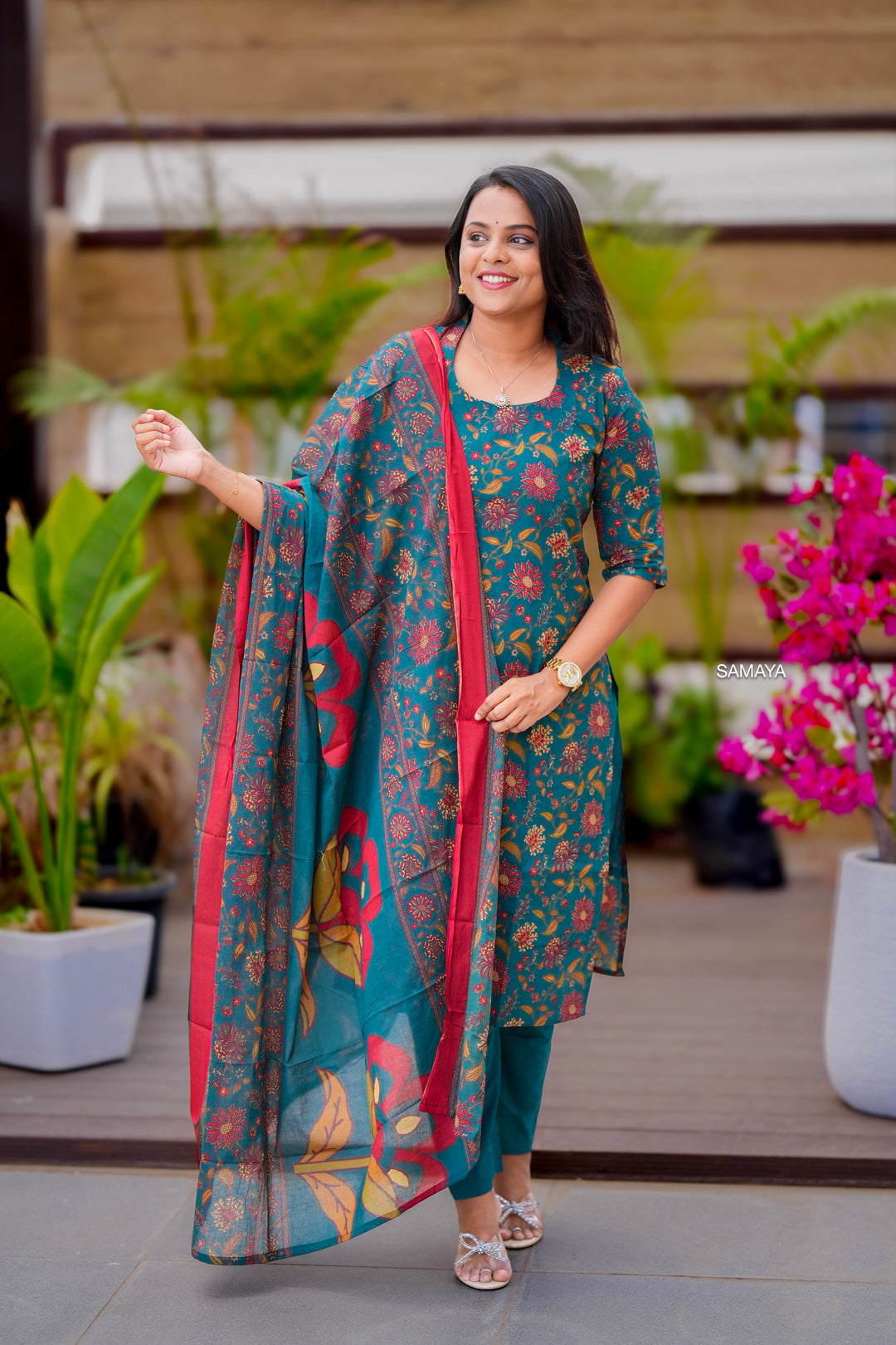 Malli Cotton 3 piece Set with lining