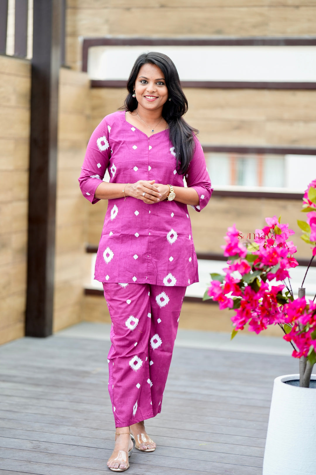 HAASYA  Night Co-ord Set