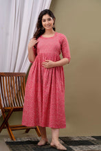 Load image into Gallery viewer, Kayal Maternity Feeding  kurta
