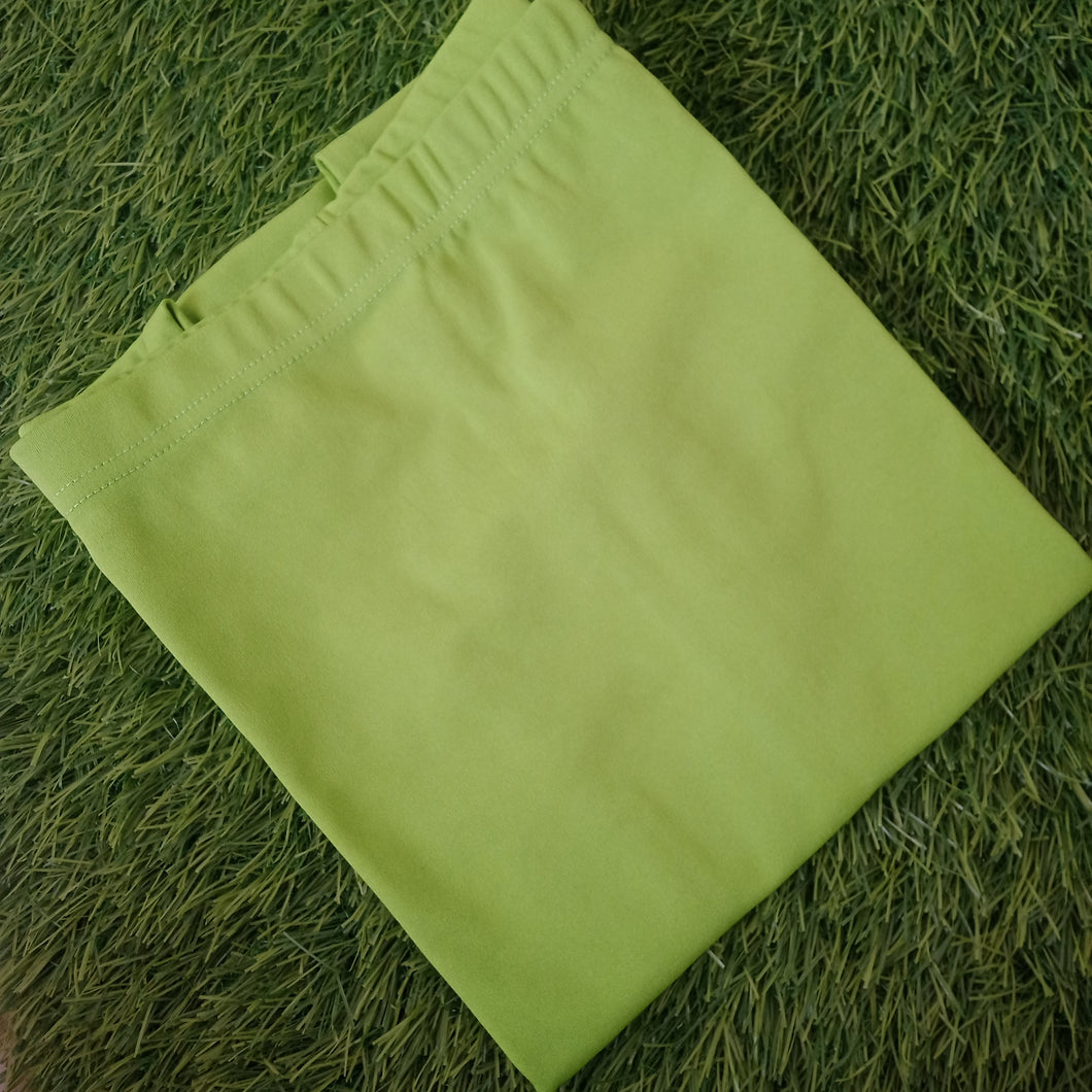 Parrot Green Lining Skirt