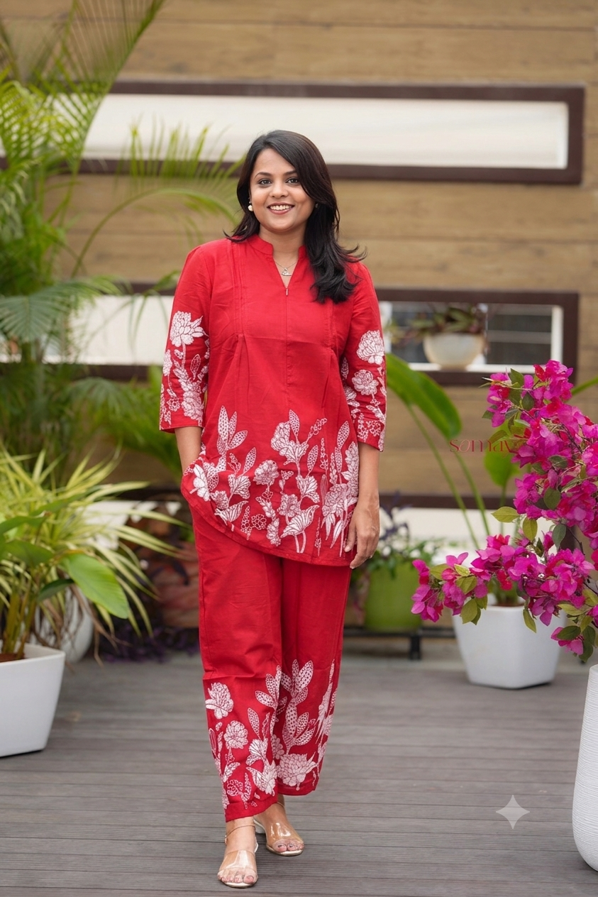 Tia daily wear  Co-ord Set ( pre order ) 10-25 working days