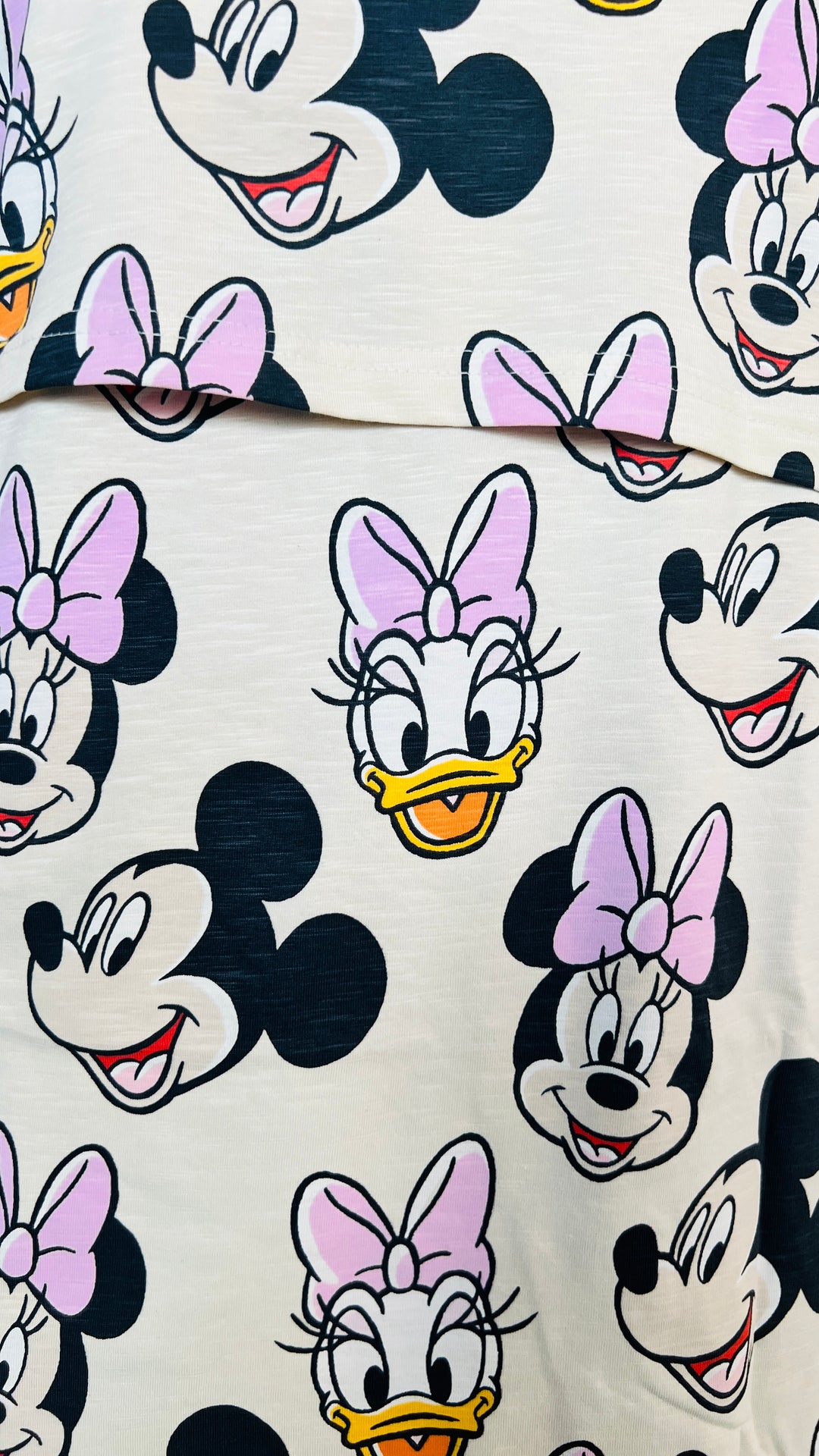 Offwhite Mickey Maternity T-shirt ( Minor embroidery variation so sold at sale price )