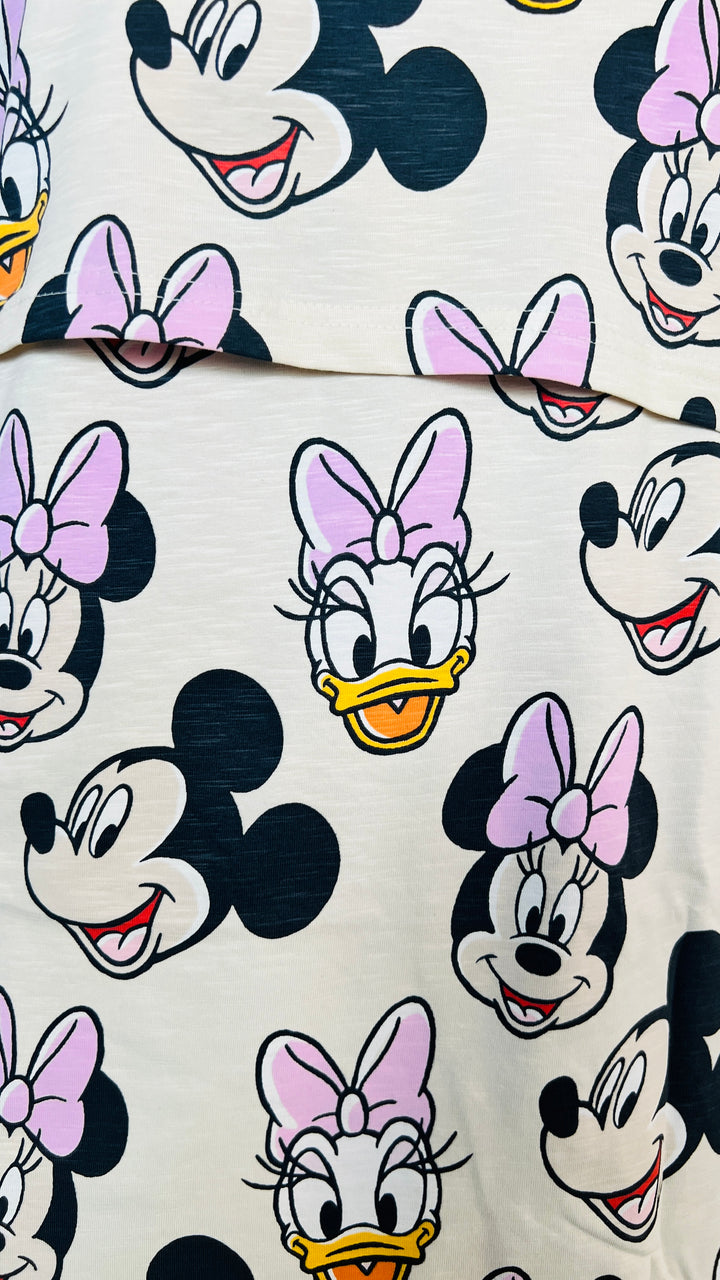 Offwhite Mickey Maternity T-shirt ( Minor embroidery variation so sold at sale price )
