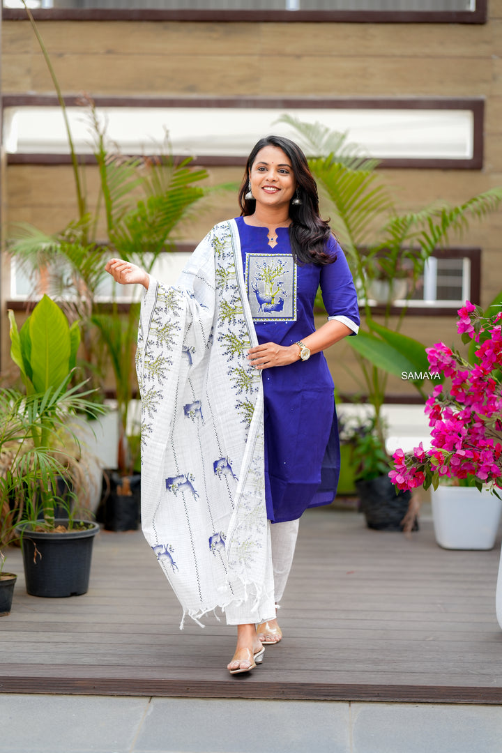 Vaanam cotton  3 piece Set with lining