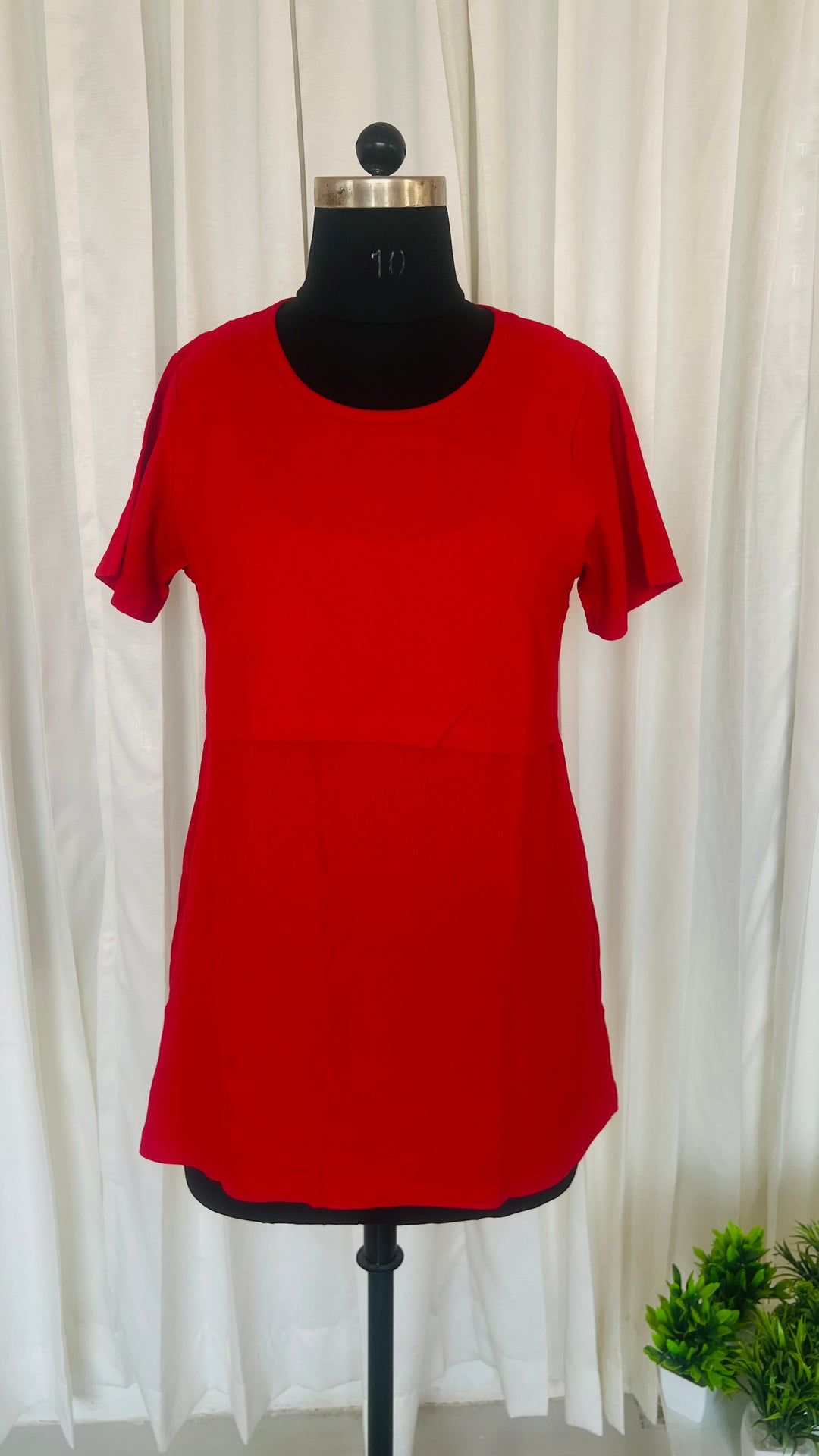 Maternity t-shirt Red thick ( without wordings )
