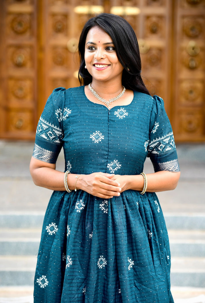 Ramar Green Dress with Lining