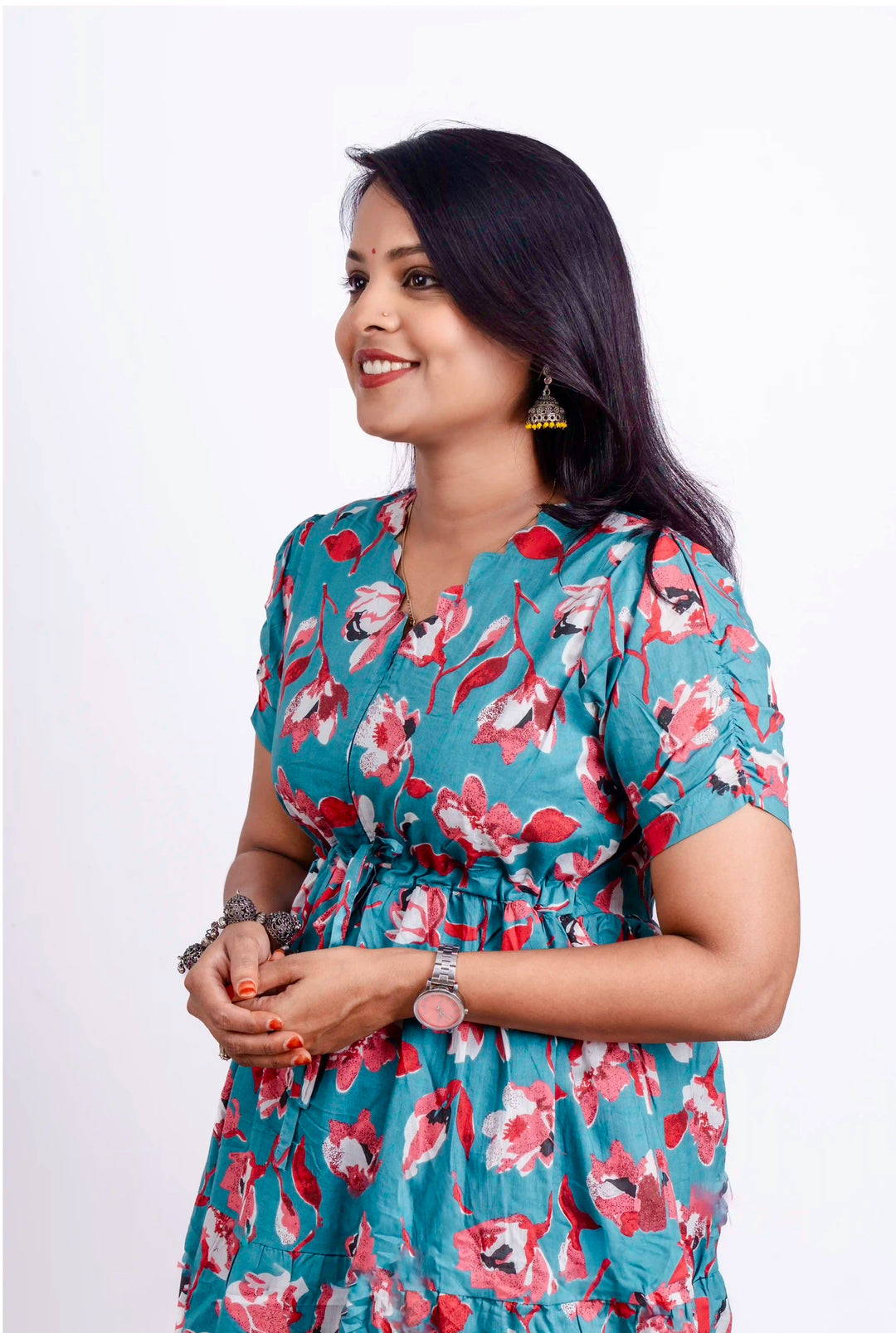 Swetha  Casual Dress With Lining