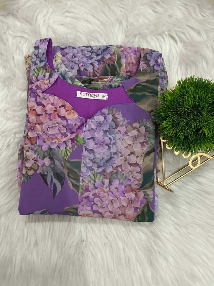 Aruvi georgette casual  Dress With Lining ( No-Iron Everyday Dress)