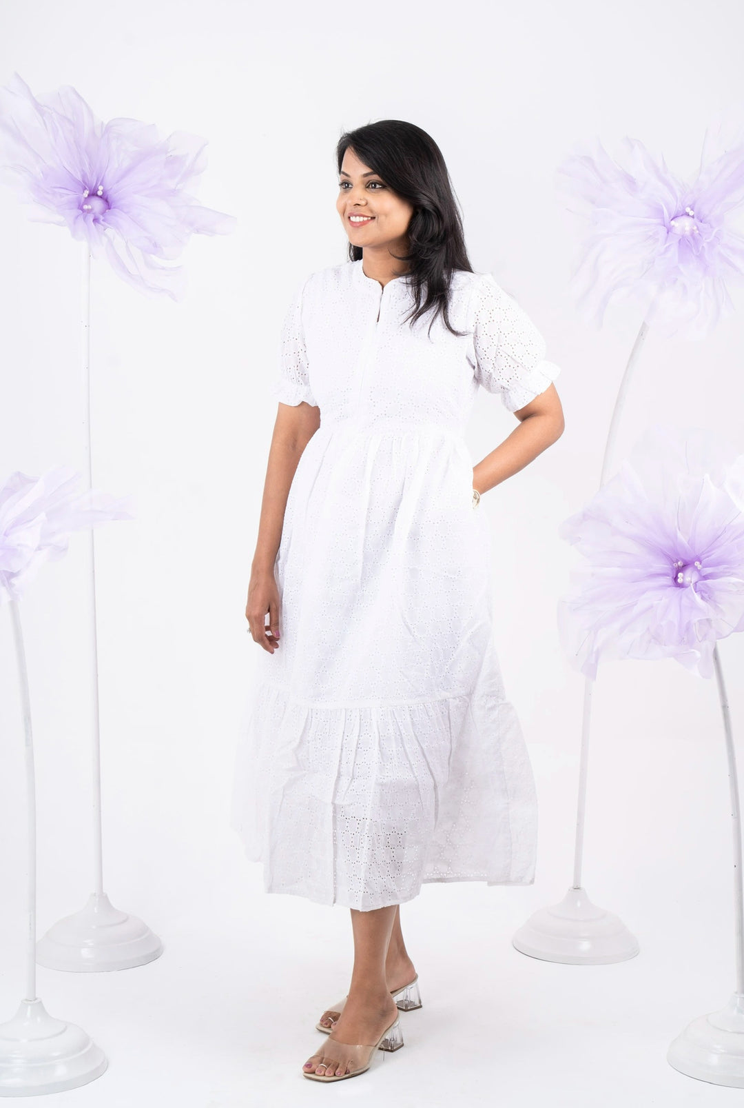 Jasmine Hakoba Dress With Lining