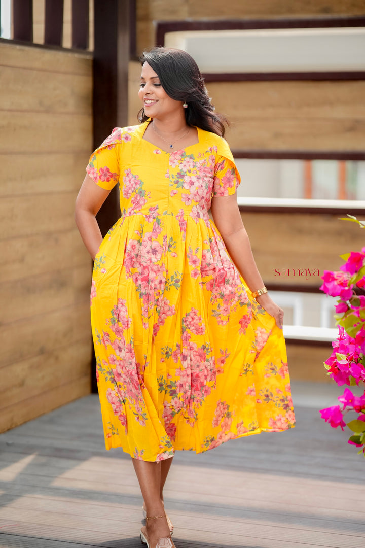 Iniya Casual Dress With Lining