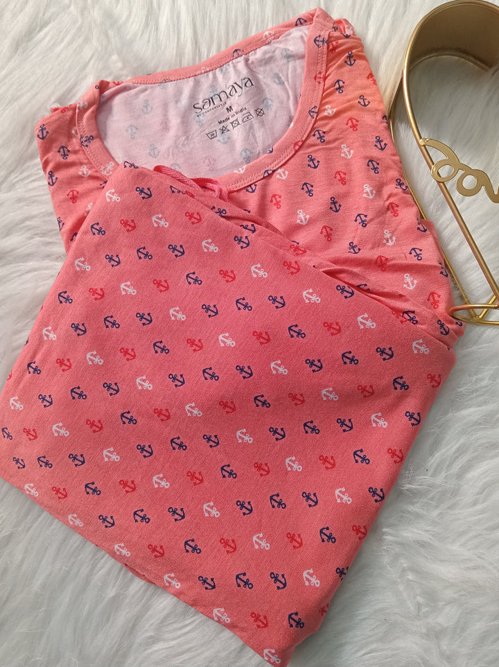 Orange Feeding Pant Set