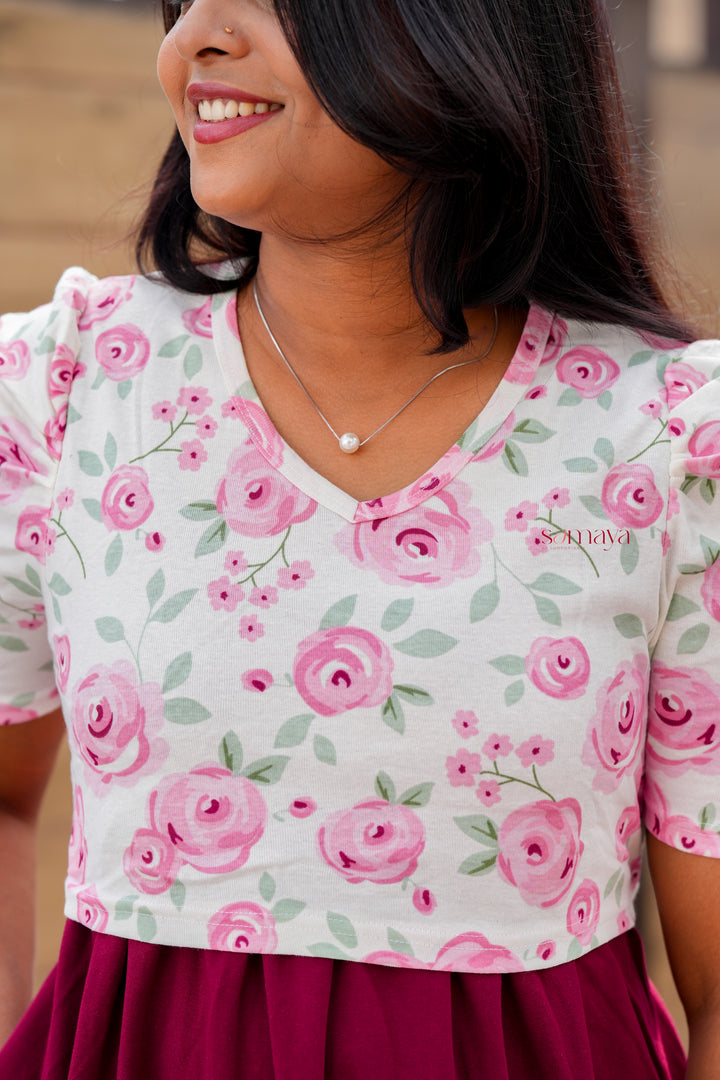 Midi Roja Light Weight Dress