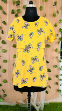 Load image into Gallery viewer, Yellow Butterfly Maternity T-shirt
