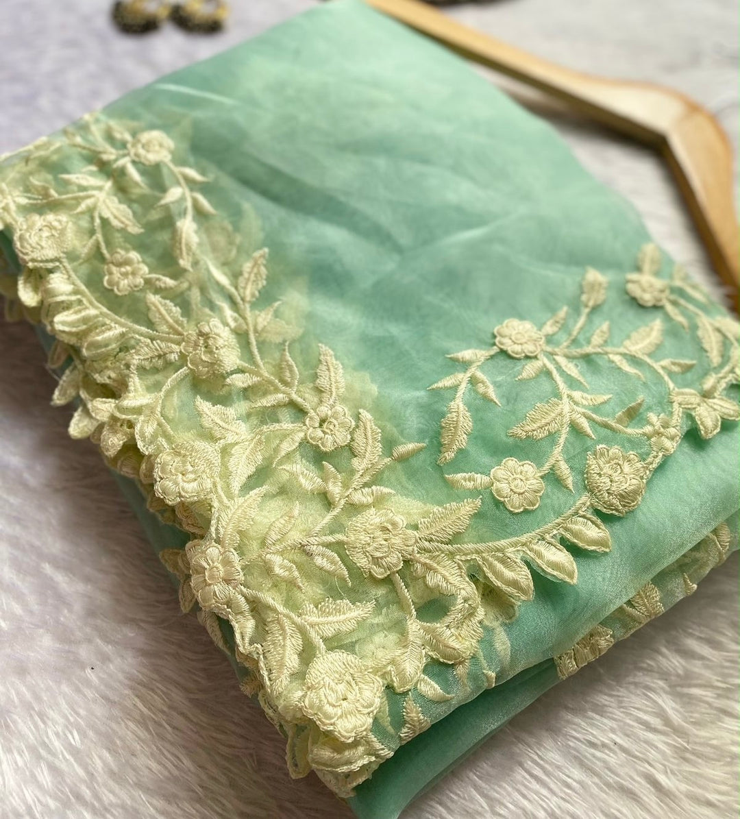 Heartly Organza Saree