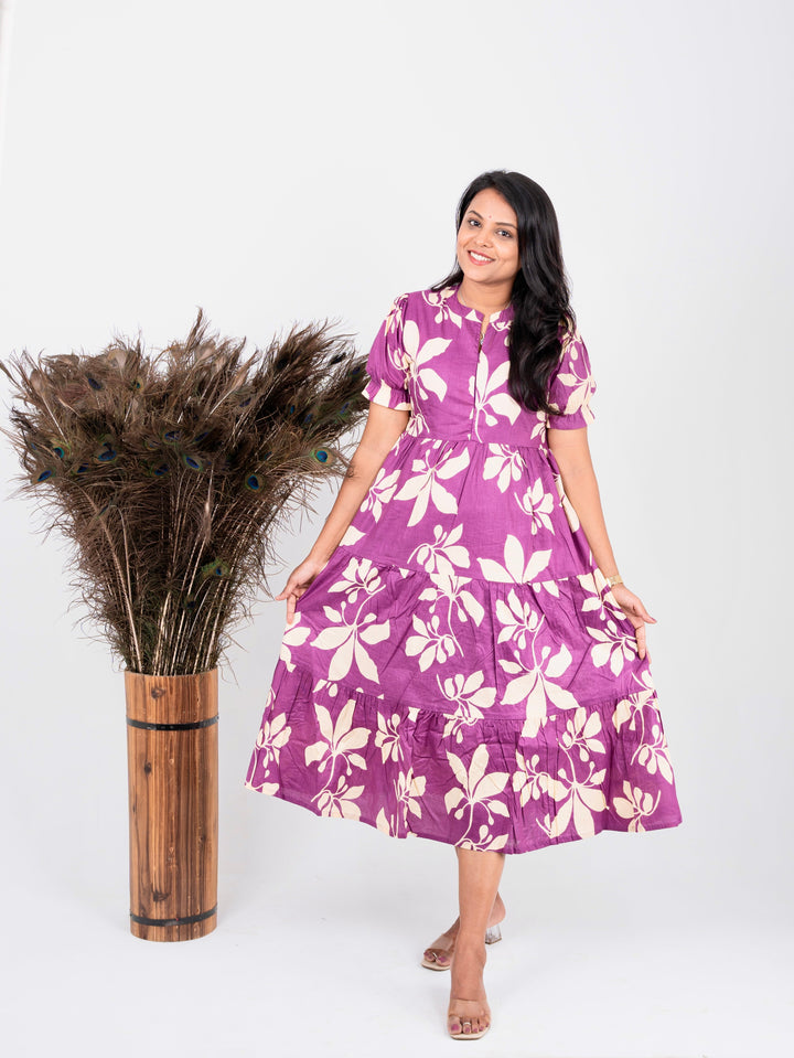 Nesipaya casual Dress With Lining