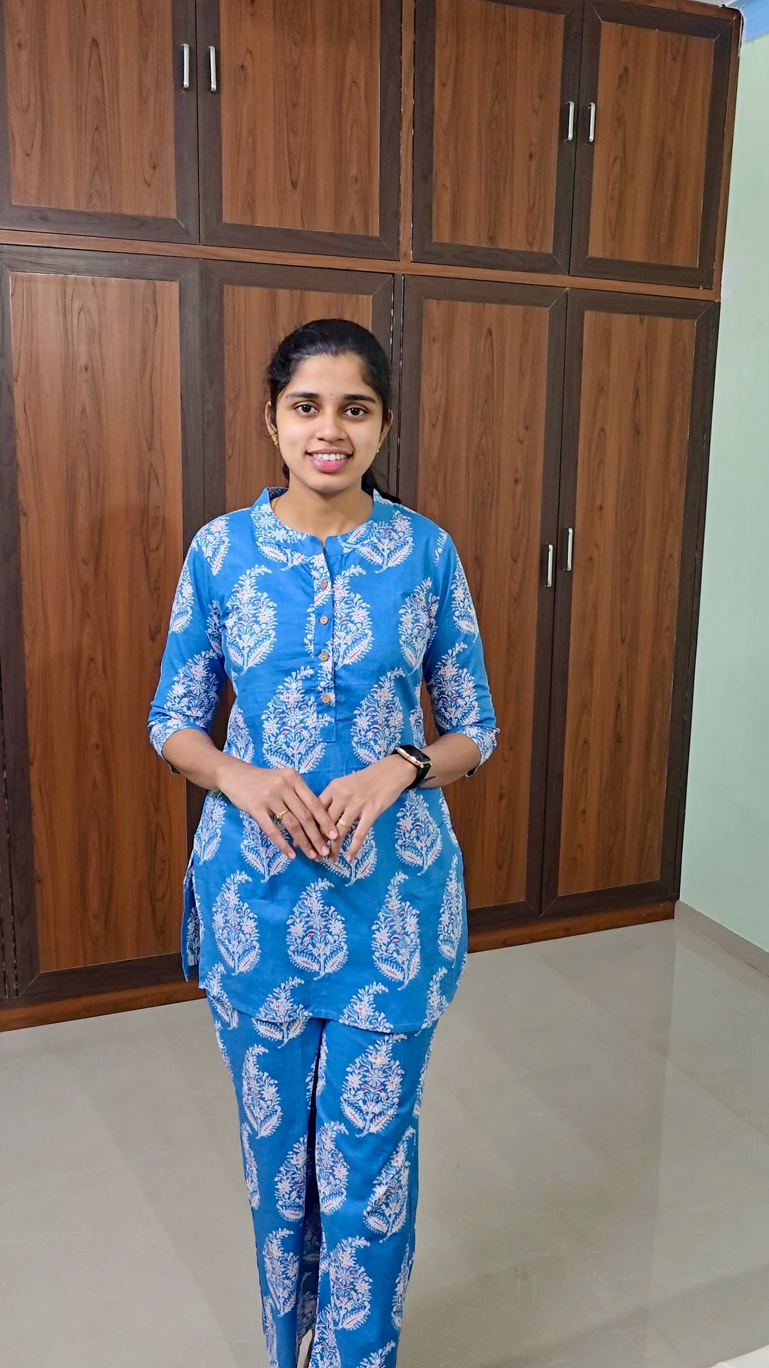 THEERA -Sky Night Co-ord Set