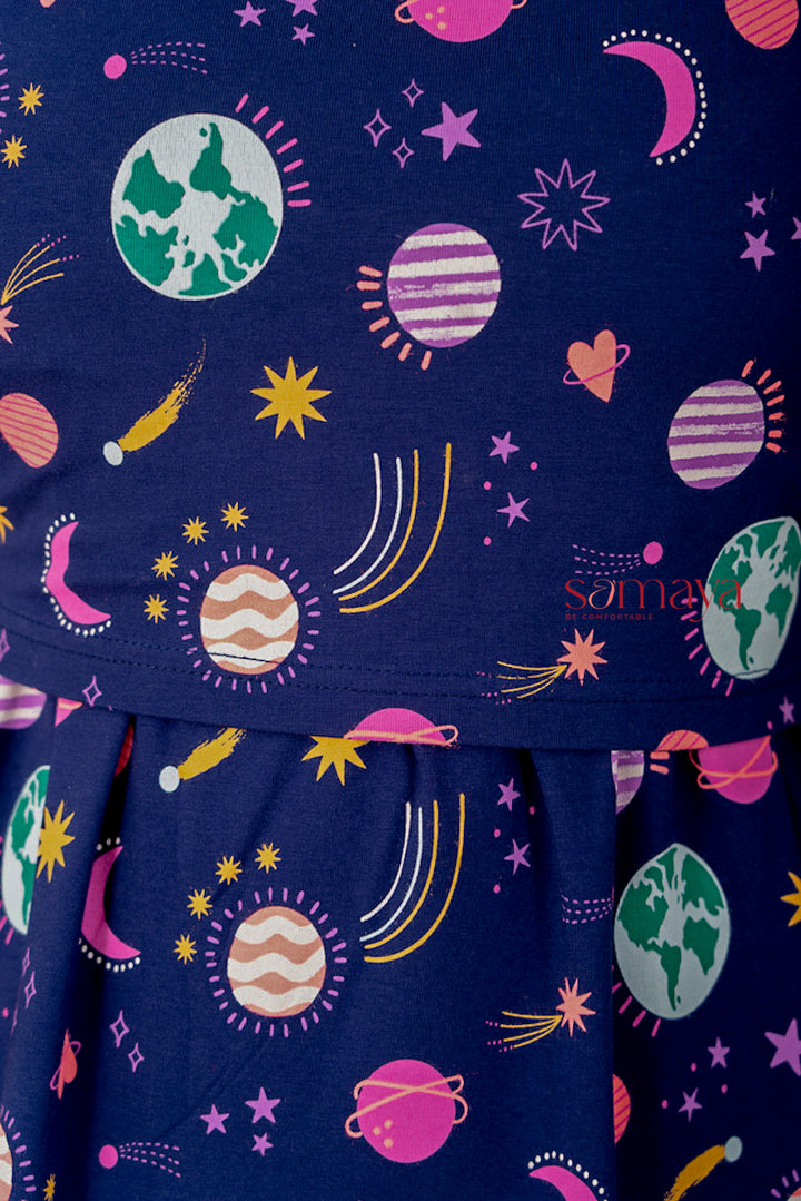Midi Planet  Light Weight ( Minor embroidery variation )