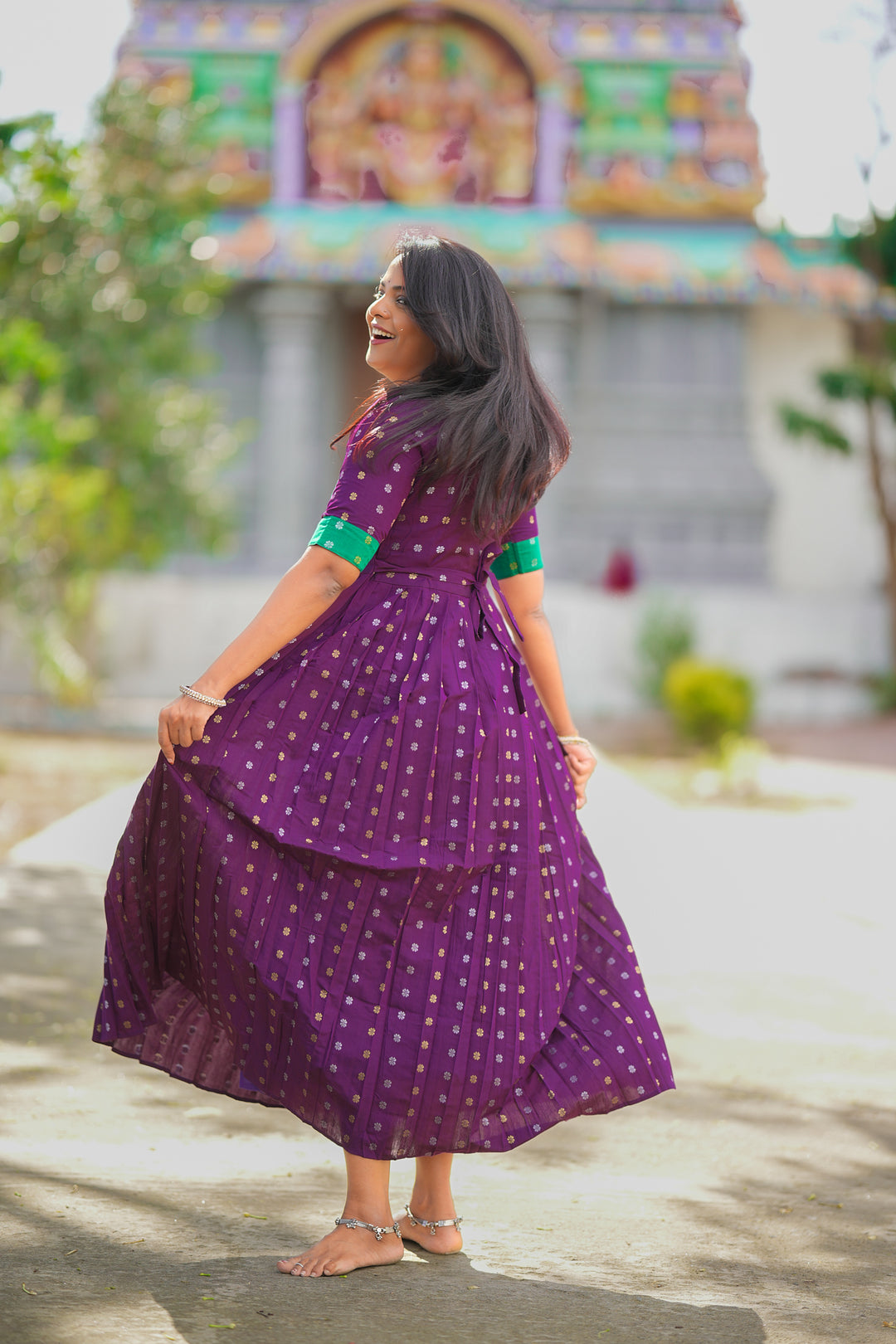 Alagu  Maxi Dress With Lining