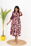 Vinusha Maternity Feeding day to night dress without lining