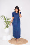 Maxi  Navy Light Weight Dress