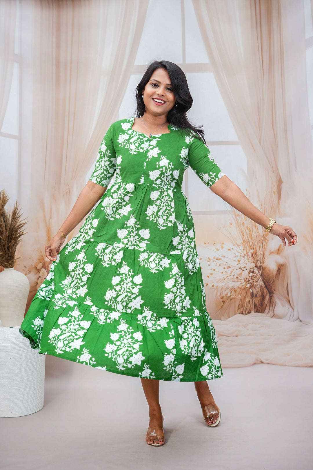 Maanvi day to night dress without lining