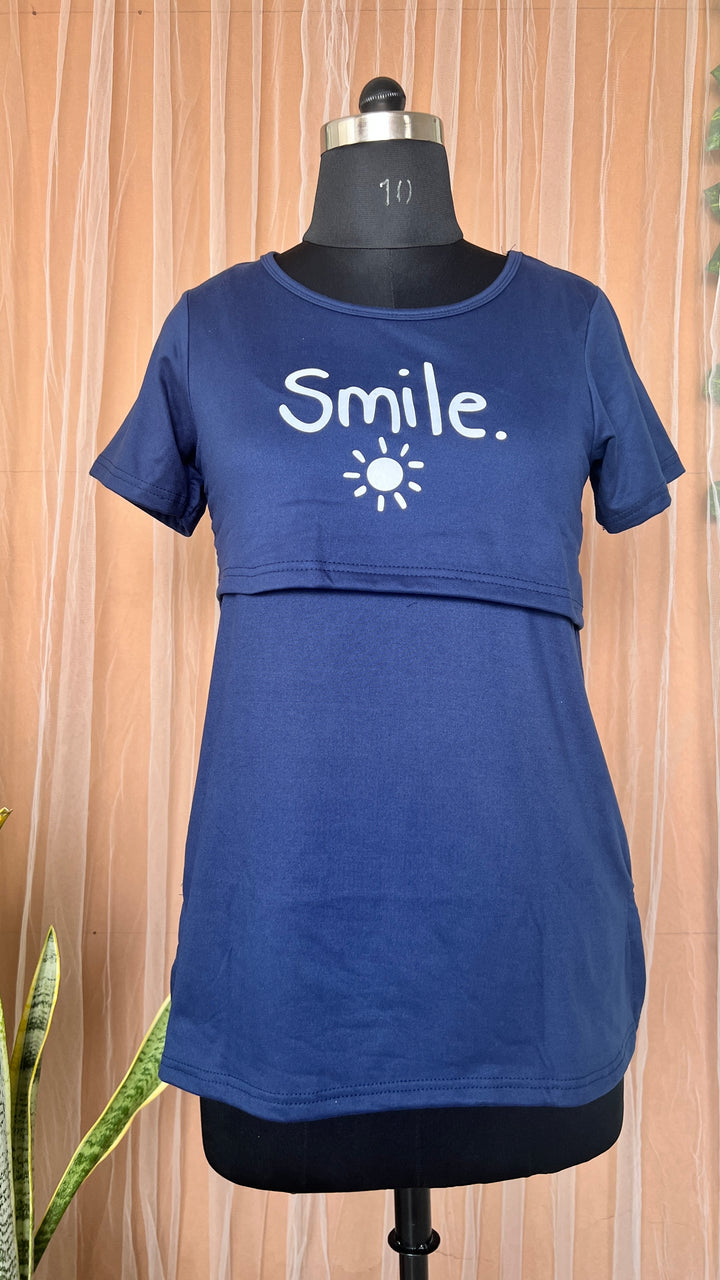Maternity smile T-shirt winter