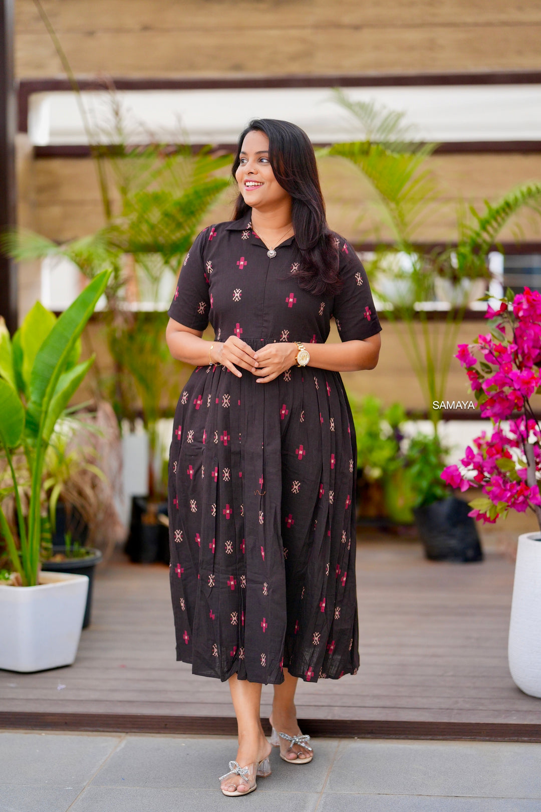 Laya Casual Dress With Lining
