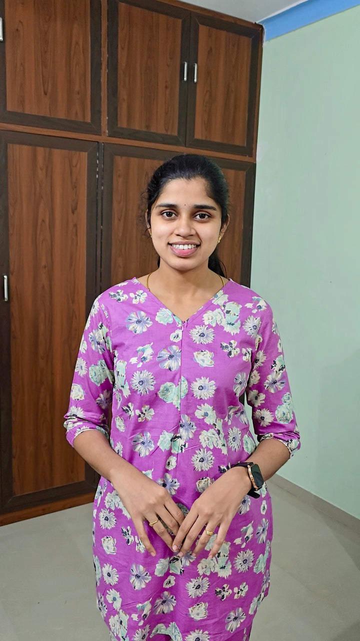 THEERA  -Lilac Night Co-ord Set