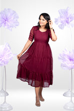Load image into Gallery viewer, Senorita  georgette casual  Dress With Lining
