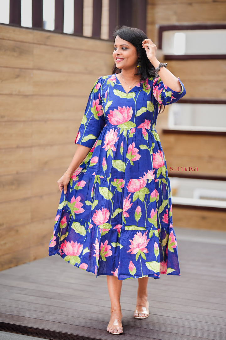 Lotus day to night dress without lining