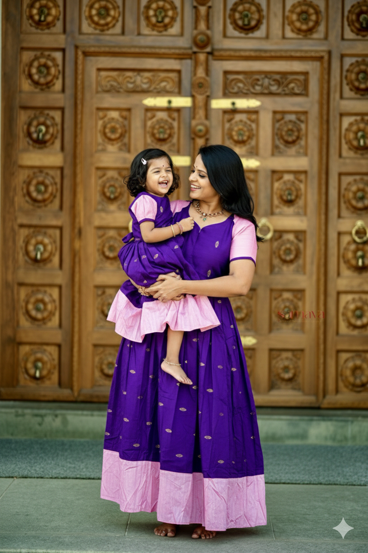 Soundarya kids Dress With Lining ( pre order )