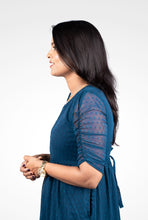 Load image into Gallery viewer, Diamond georgette casual  Dress With Lining
