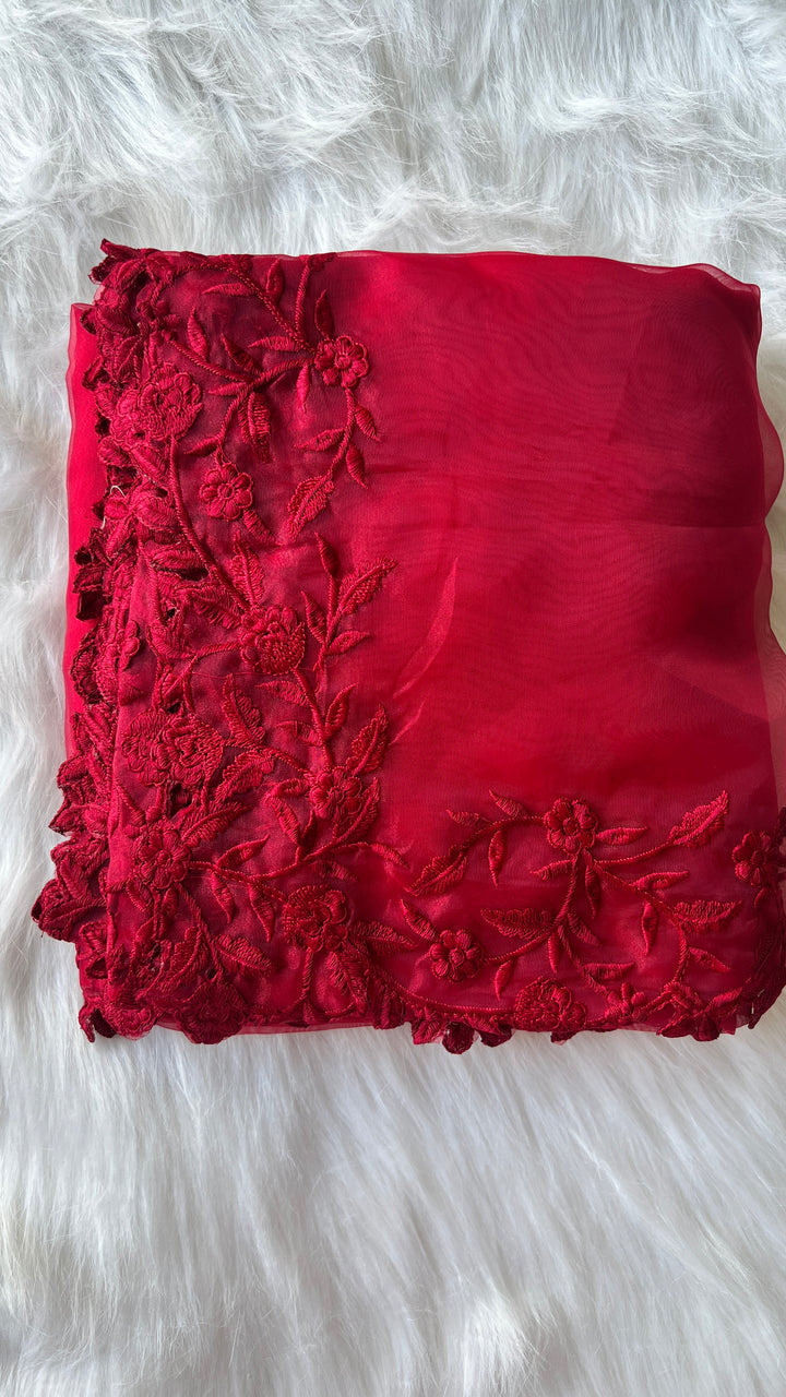 Heartly Organza Saree