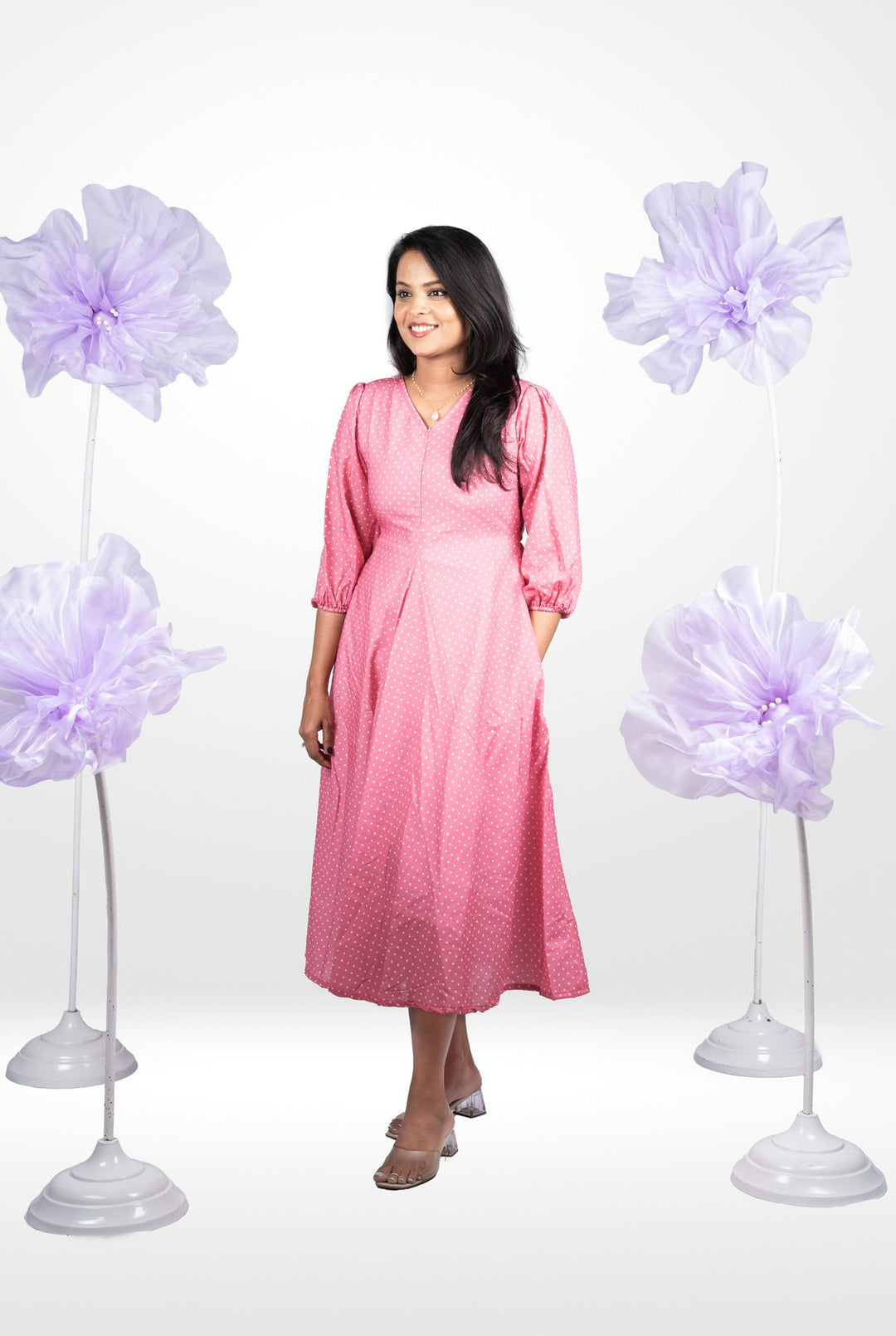 Candy  casual Dress With Lining