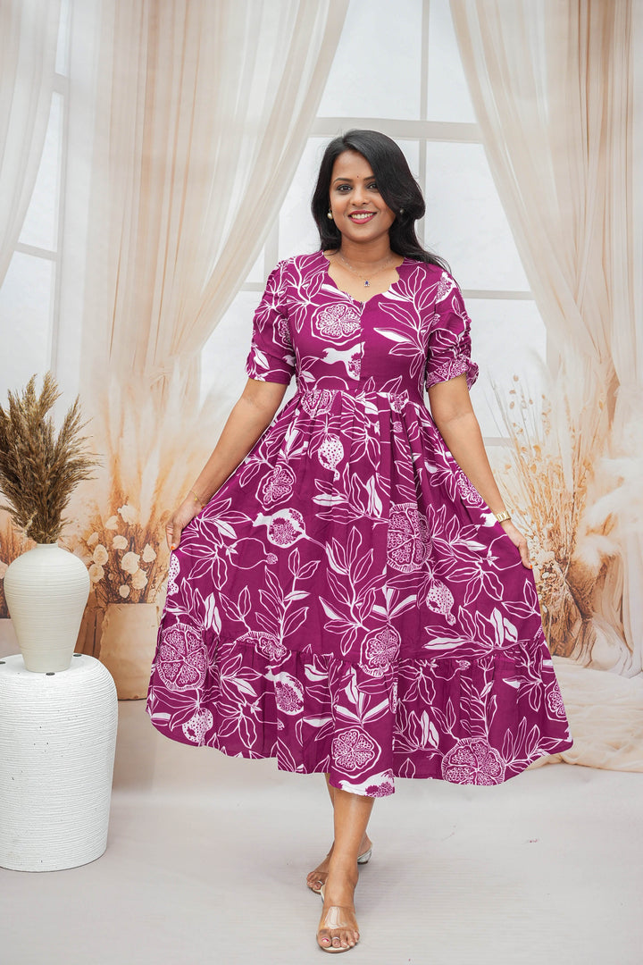 Siya  Day to Night Dress Without Lining( Wrinkle-Free Dress)