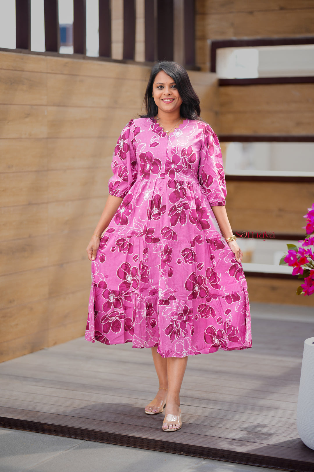 Riya day to night dress without lining