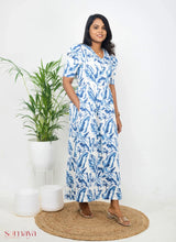 Load image into Gallery viewer, Maxi jessy Light Weight Dress ( Samaya exclusive premium fabric )
